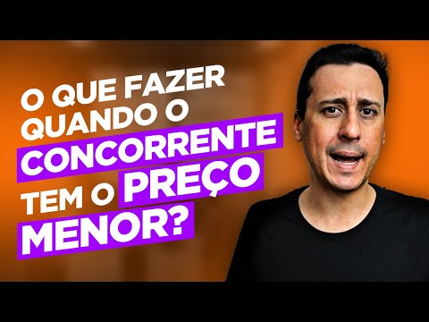 O que fazer quando o CONCORRENTE tem o PREÇO MENOR do que o meu?