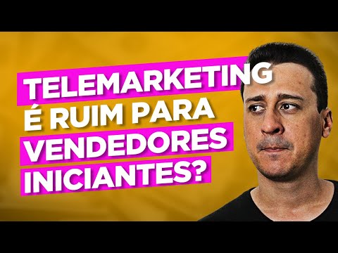 Vendedor Iniciante - Telemarketing é Ruim - Pcontrol